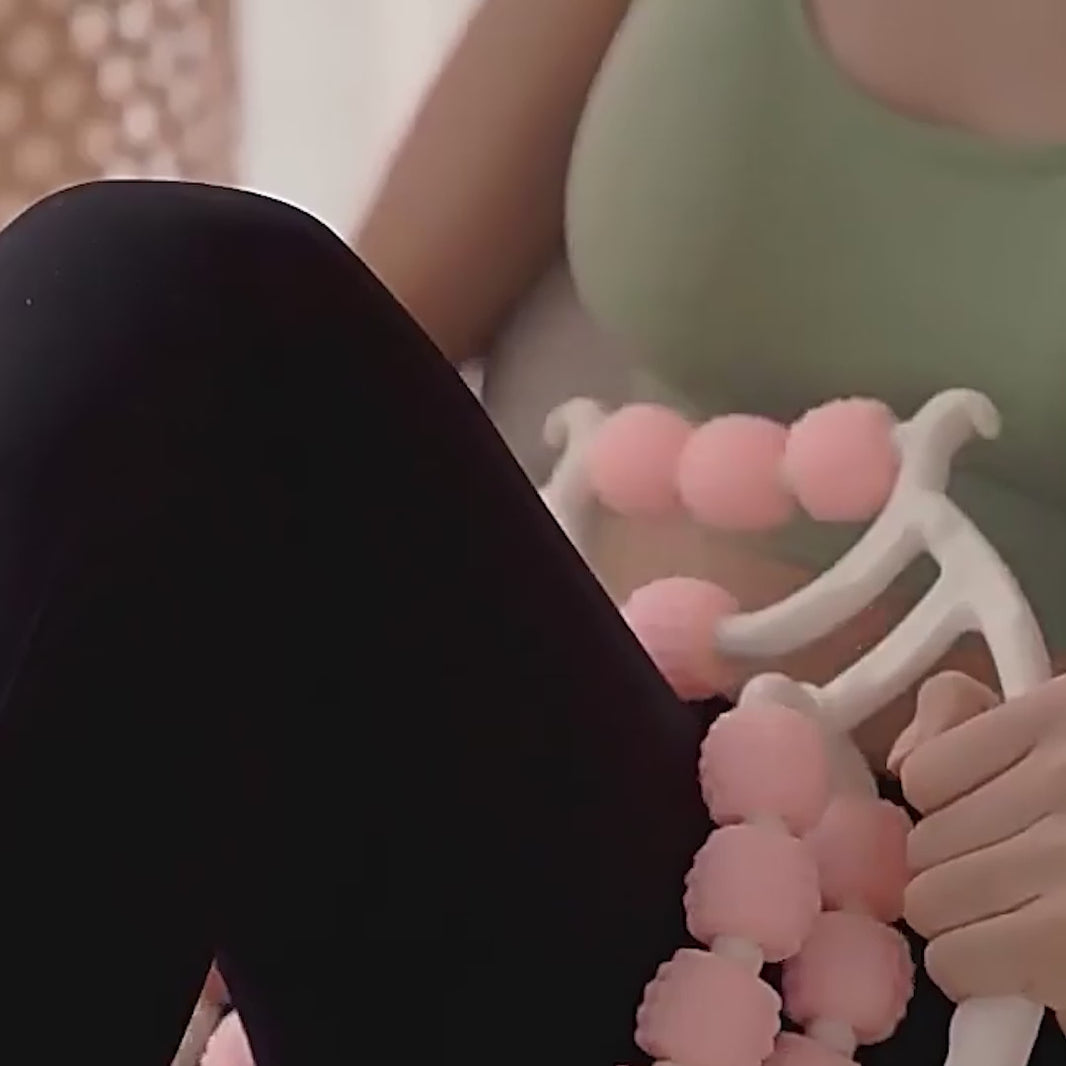 automassage avec rouleau de massage 